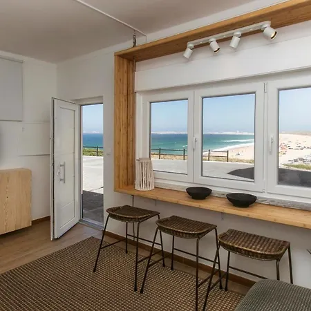 Vista Espectacular Playa De Supertubos, Peniche Feriehus Atouguia Da Baleia