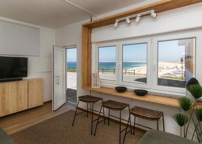 Vista Espectacular Playa De Supertubos, Peniche Casa de Férias Atouguia Da Baleia